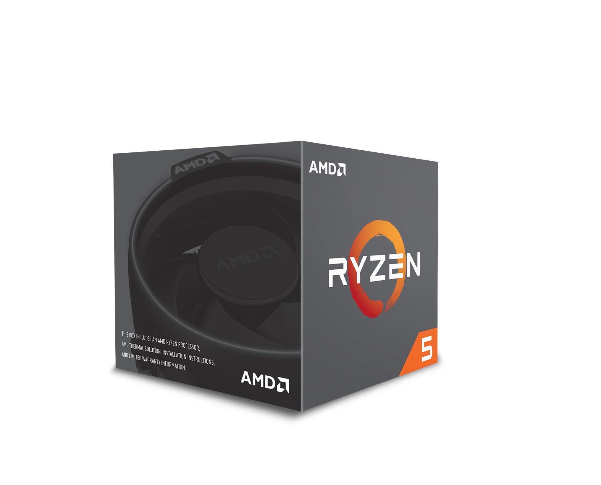 AMD YD1600BBAEBOX Ryzen 5 1600 Processor with Wraith Spire Cooler