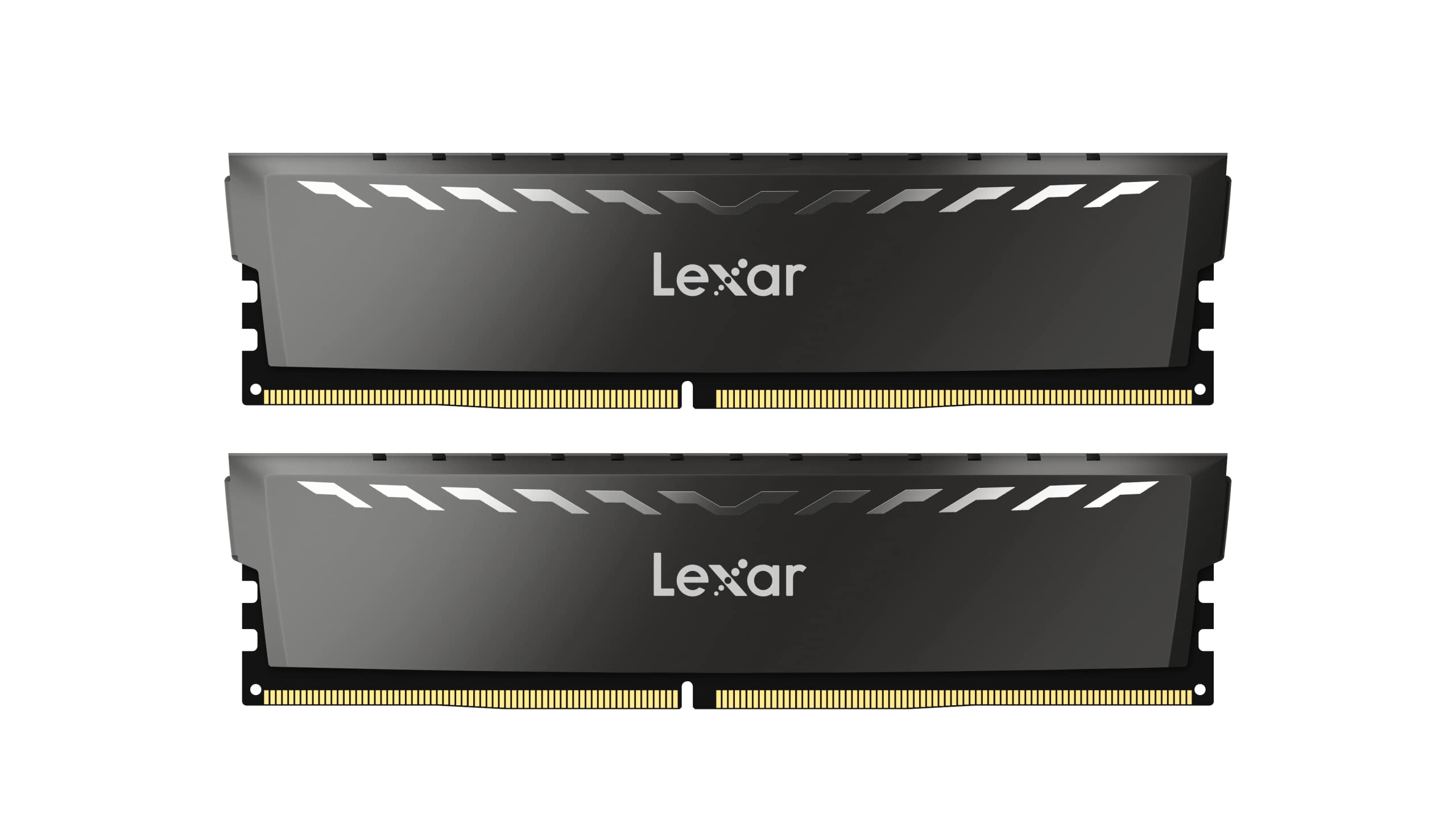 Lexar THOR DDR4 RAM 32GB Kit (2x16GB) 3200 MHz, DRAM 288-Pin UDIMM Desktop Memory, XMP 2.0 High Performance Computer Memory, CL16-18-18-38, 1.35V (LD4BU016G-R3200GDXG)