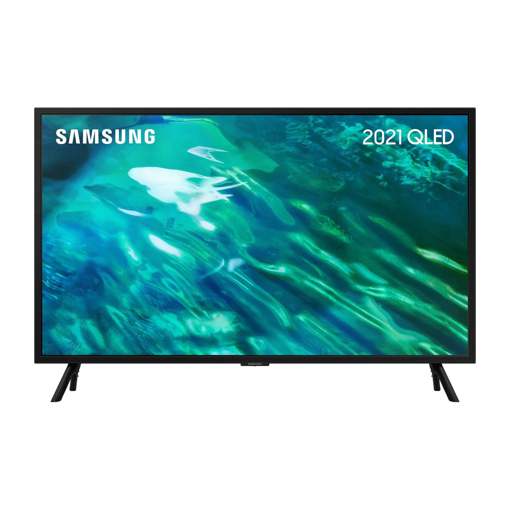 Samsung 32 Inch Q50A QLED HDR Smart TV (2021) - Compact QLED TV, Perfect For Gaming, 100% Colour Volume & Alexa Built In, Screen Mirroring & Object Tracking Sound Lite With Quantum Processor