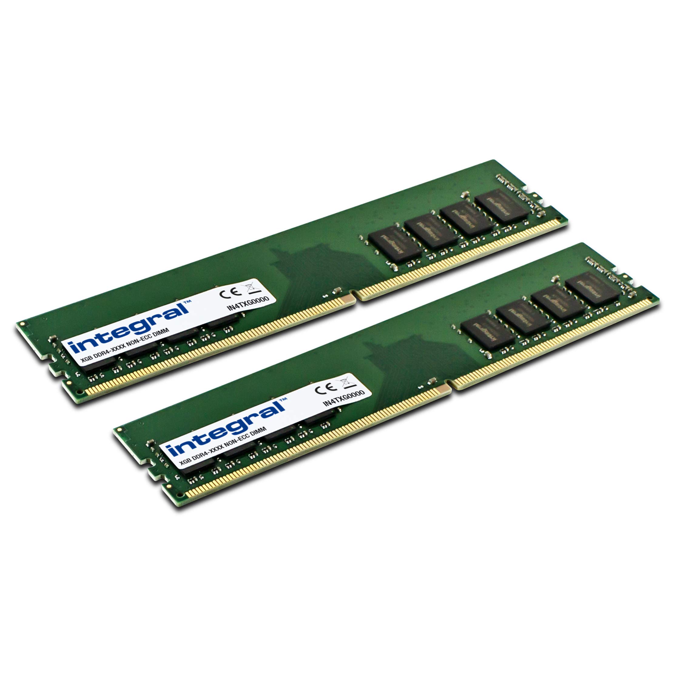 Integral 64GB (2x 32GB) DDR4 RAM 3200MHz DIMM Desktop Computer Memory Module Kit