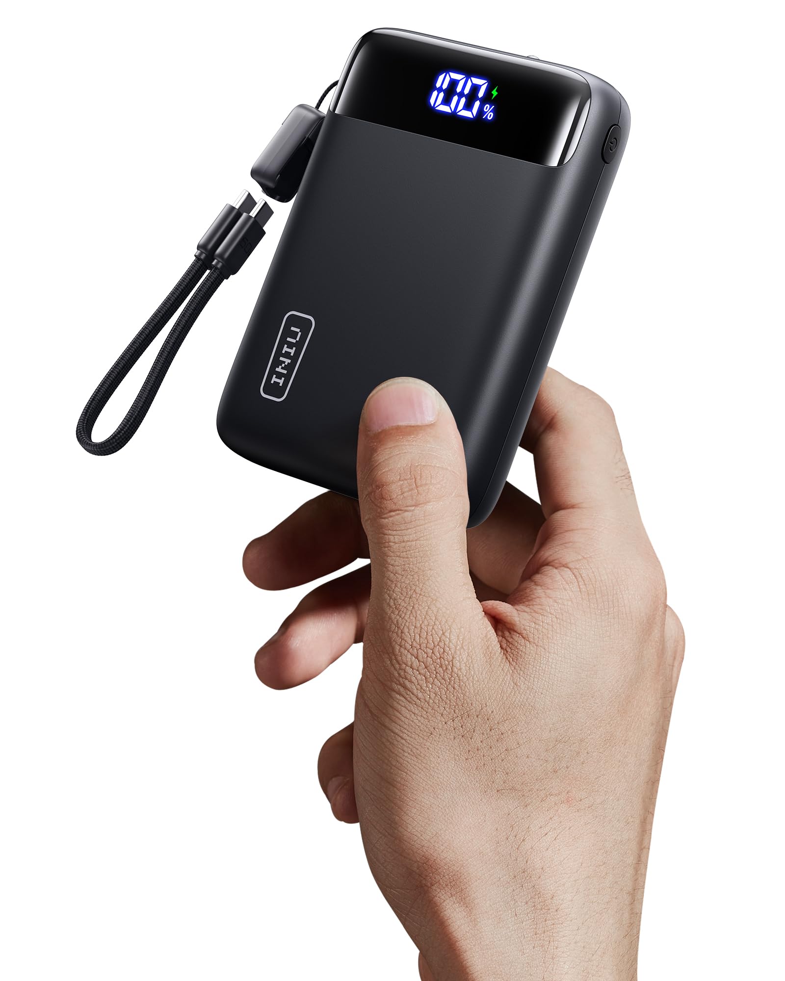 INIU Power Bank, Smallest 22.5W 20000mAh Portable Charger, USB C In & Out Fast Charging Mini Battery Pack, Mobile Phone Powerbank Compatible with iPhone16 15 14 13 12 Pro Max Samsung S23 iPad Tablet