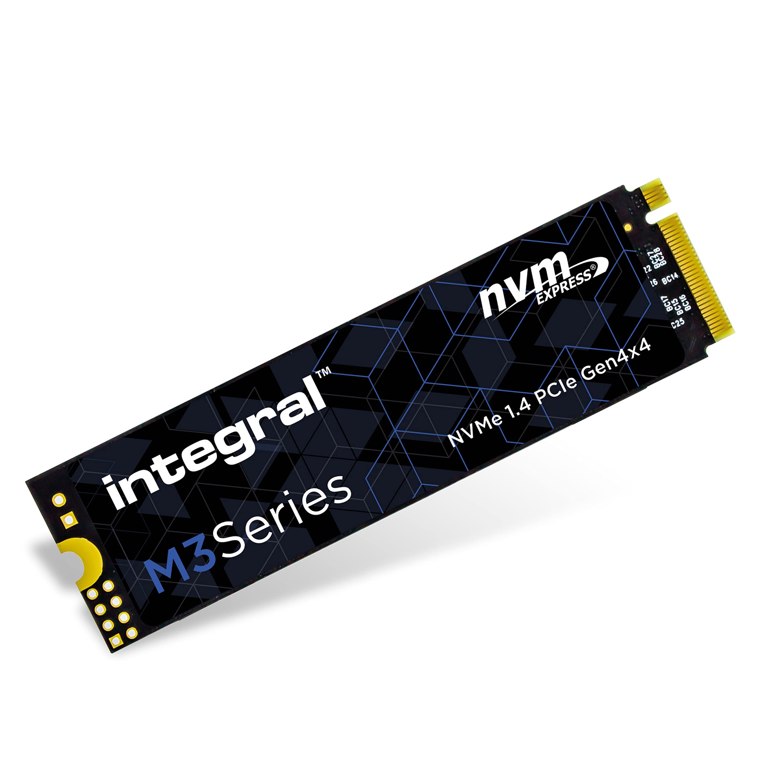 Integral 1000GB SSD NVME M.2 2280 PCIe Gen4x4 R-3550MB/s W-2700MB/s TLC M2 Solid State Drive, 1TB