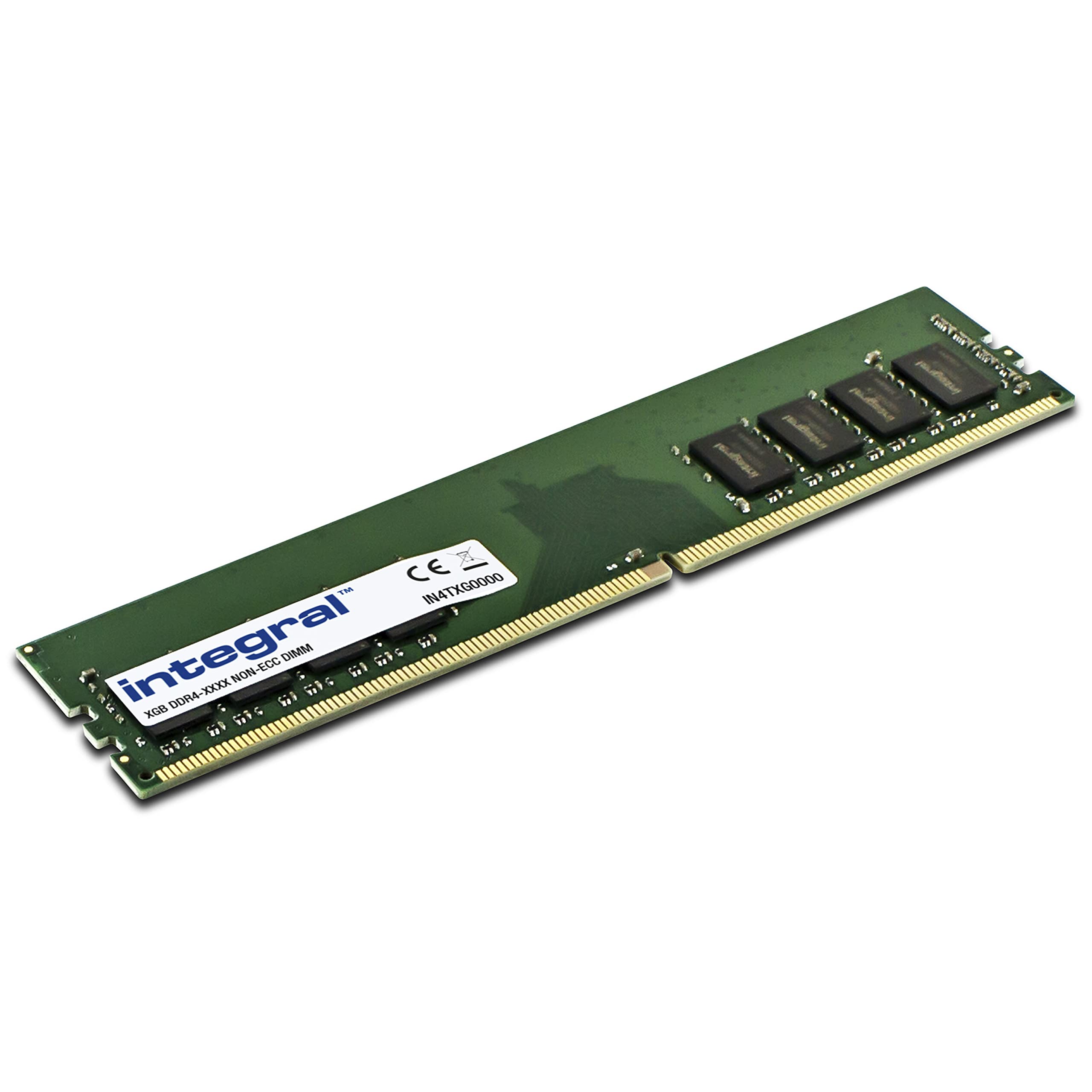 Integral 8GB DDR4 RAM 3200MHz PC4-25600 DIMM Desktop/Computer Memory Module(Items body color may vary)
