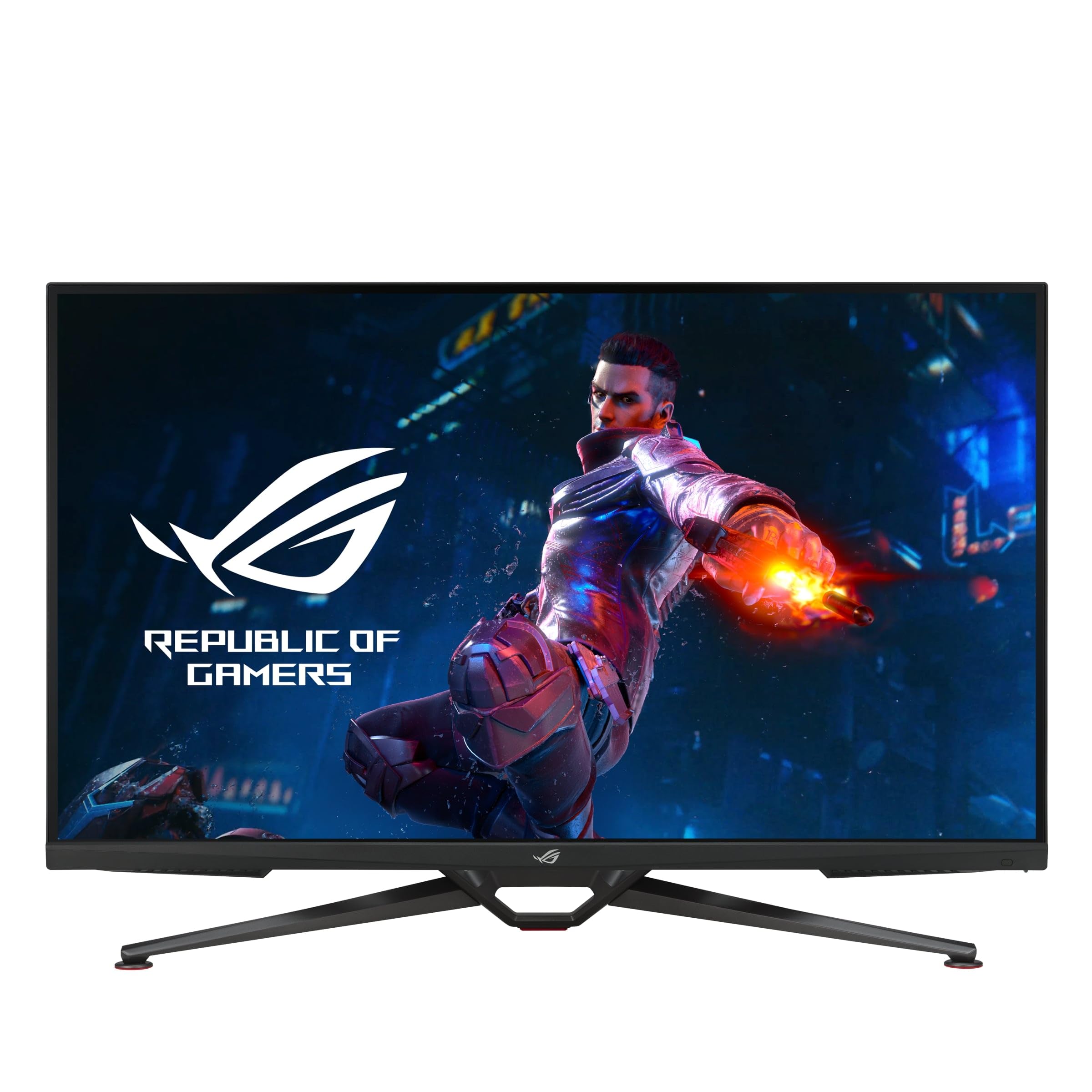 ASUS ROG Swift PG38UQ 4K 144Hz gaming monitor ― 38-inch UHD (3840 x 2160), 144Hz, 1ms, Fast IPS, G-Sync compatible, FreeSync Premium Pro, DisplayHDR™ 600, 98% DCI-P3, DisplayWidget, HDMI 2.1, Black