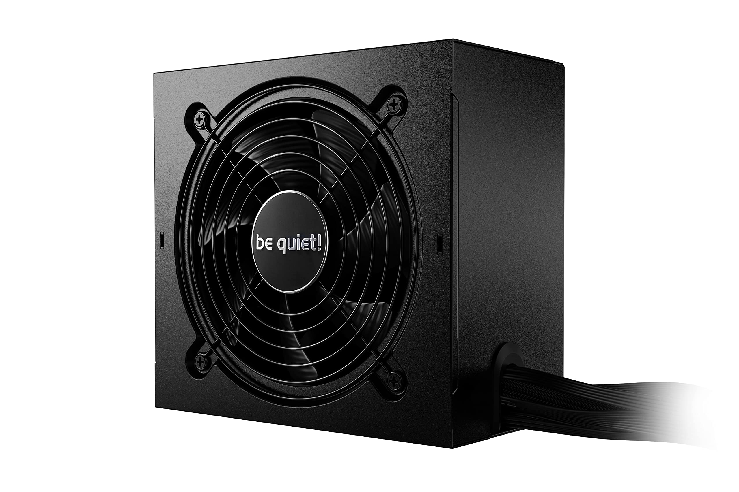 be quiet! System Power 10 850W power supply, 80 PLUS Gold efficiency, LLC+SR+DC-to-DC technology temperature-controlled 120mm quality fan, 2 strong 12V rails, black flat cables, top safety features
