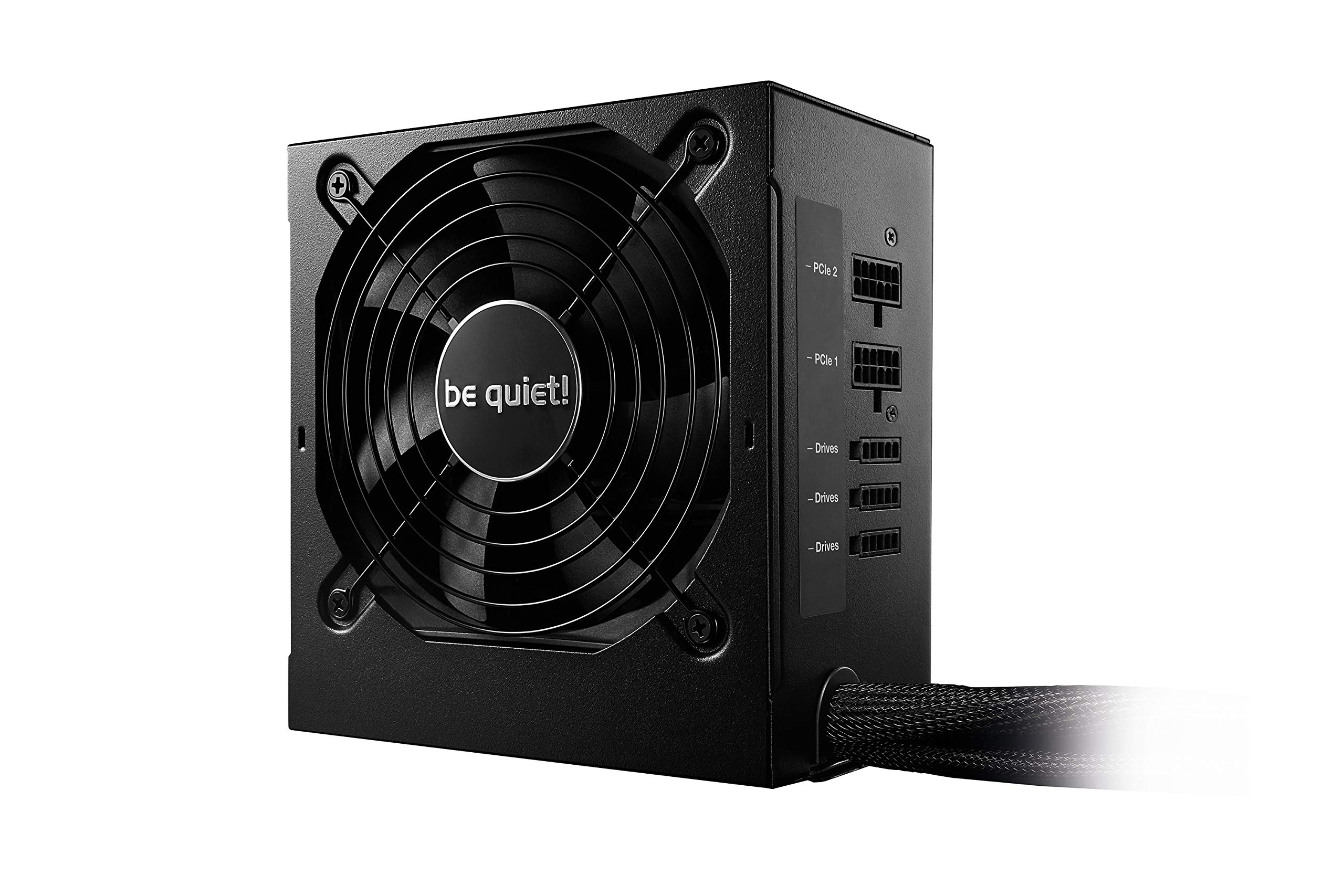 be quiet! BN302 System Power 9 600W CM, modular, 80 PLUS Bronze, power supply,Black