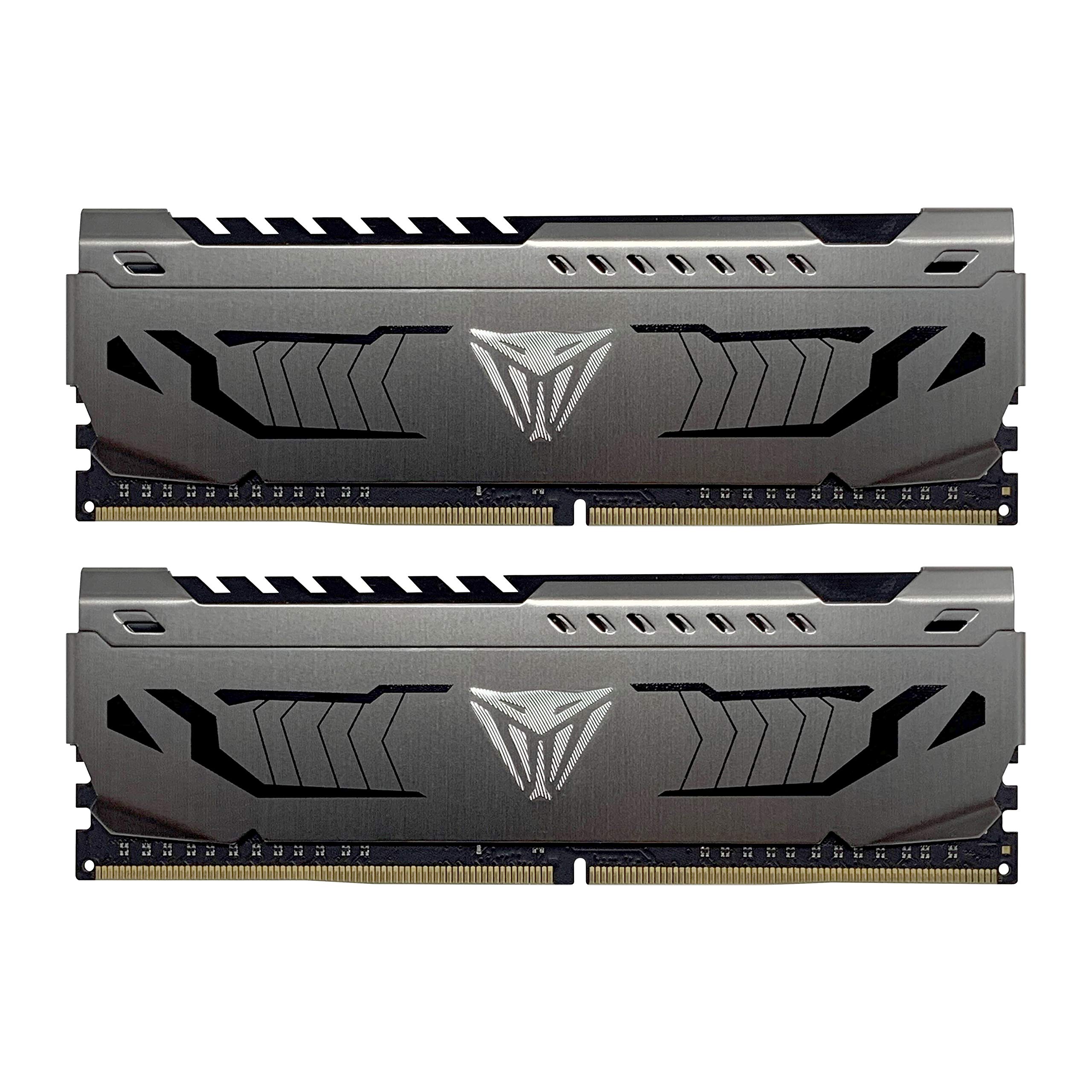 Patriot Viper Steel DDR4 64GB (2 x 32GB) 3600MHz Kit - PVS464G360C8K